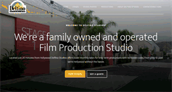 Desktop Screenshot of delfinostudios.com